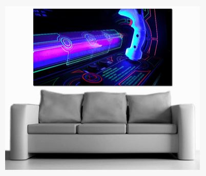 Arcade Tron Canvas